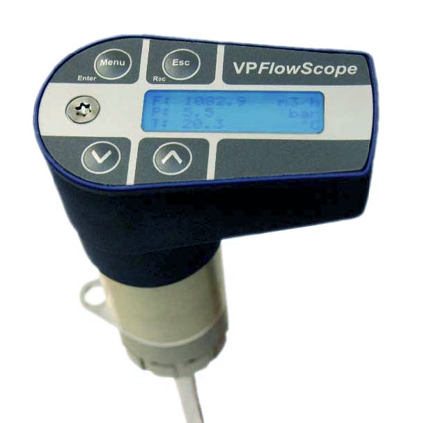 Caudalímetro para aire comprimido seco | VPFlowScope | VP Instruments